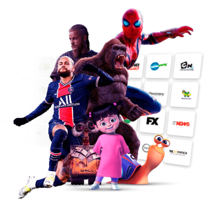 Conteúdos UniTV com canais, filmes, desporto e desenhos